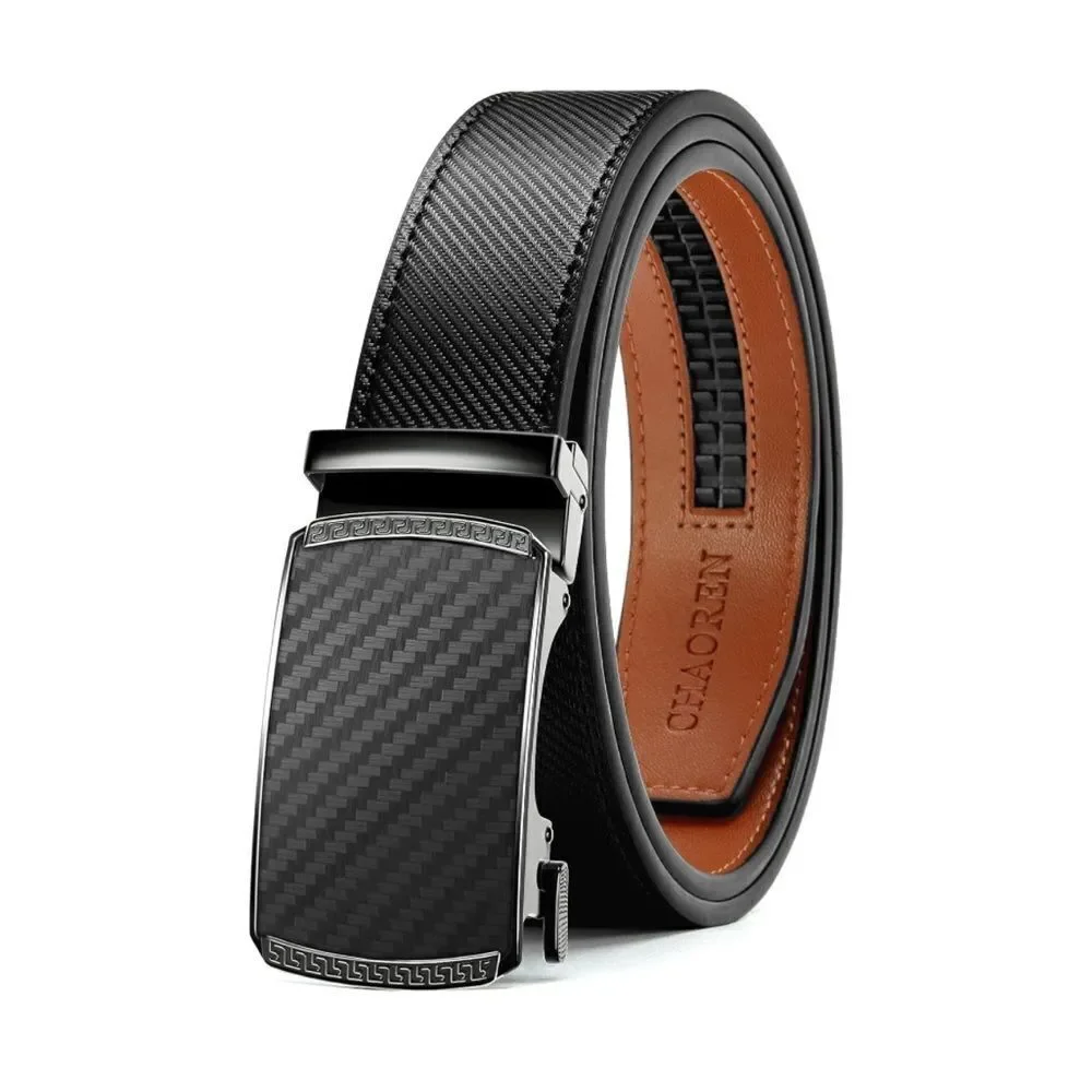 Sleek men’s leather belt